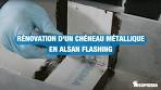 renovation cheneau zinc