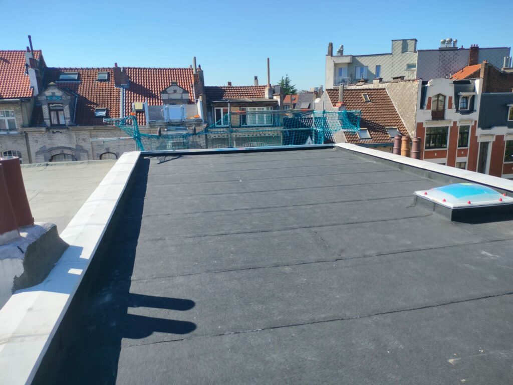 isolation toit plat garage