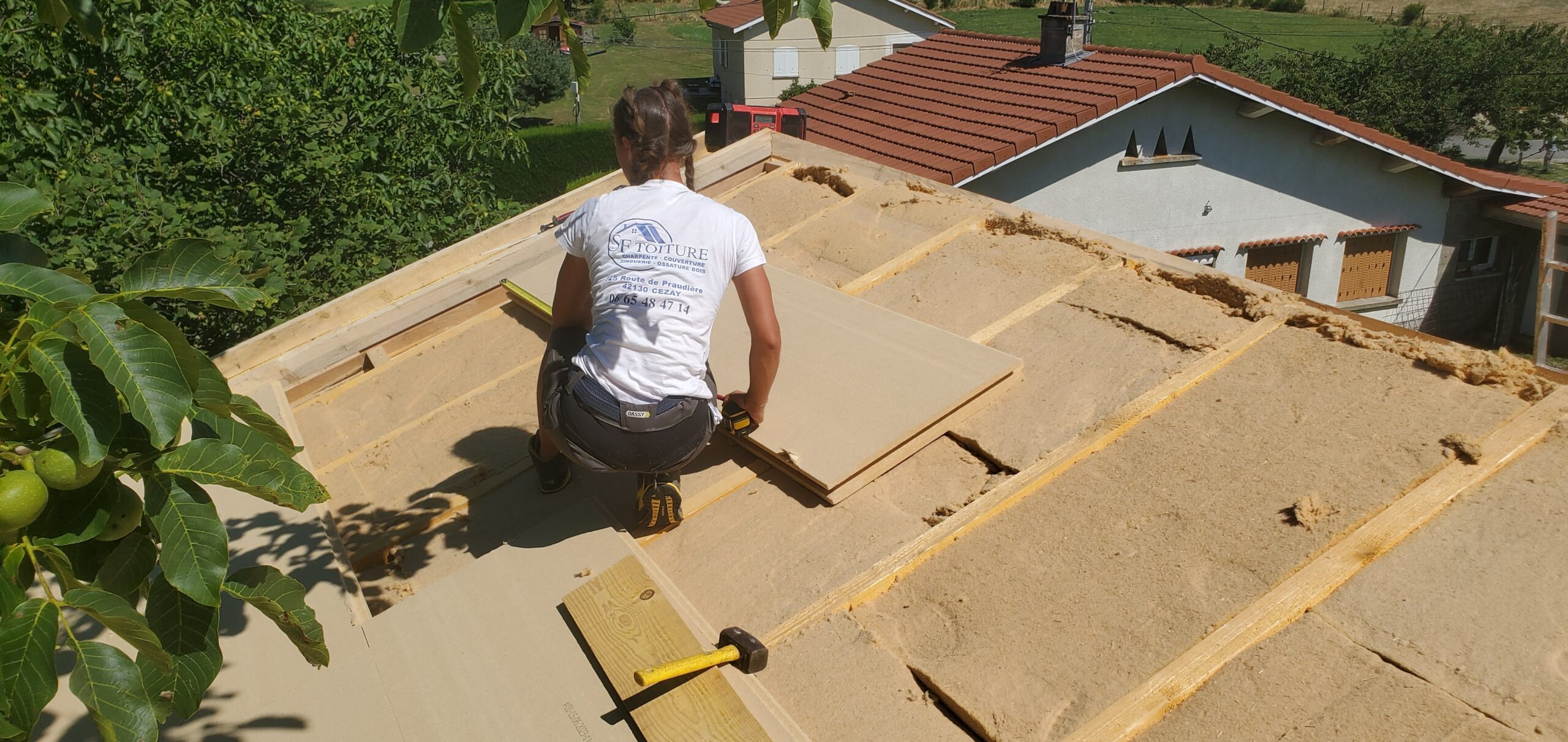 sarking isolation toiture