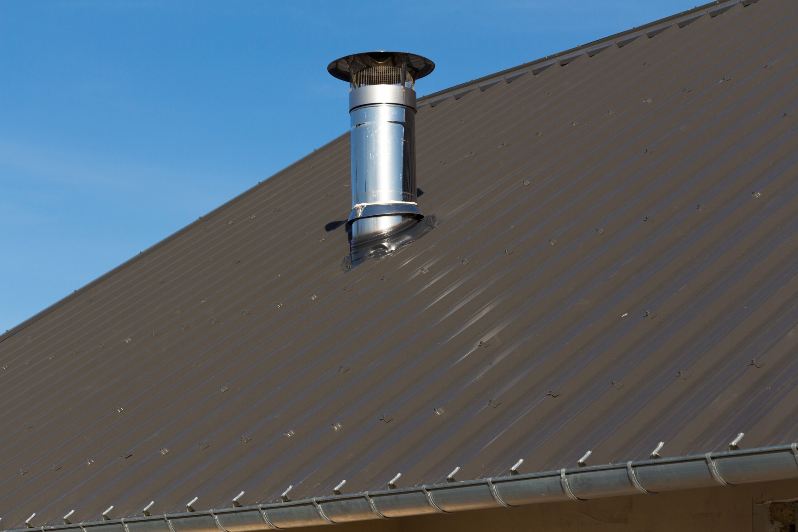 toiture bac acier isolé