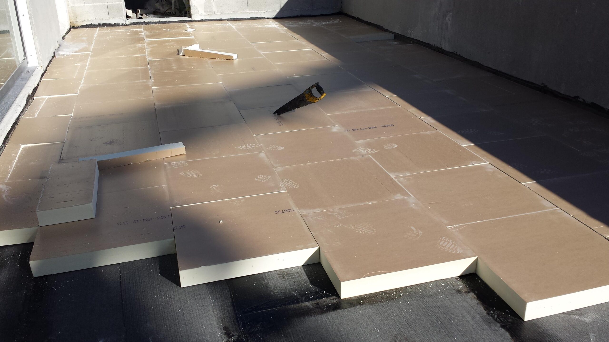 isolation inversée toiture