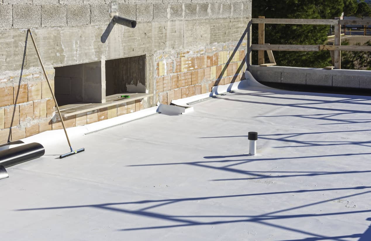 isolation plafond toit terrasse